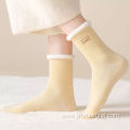 Microfiber Christmas Thick Comfortable Plush Slipper Socks